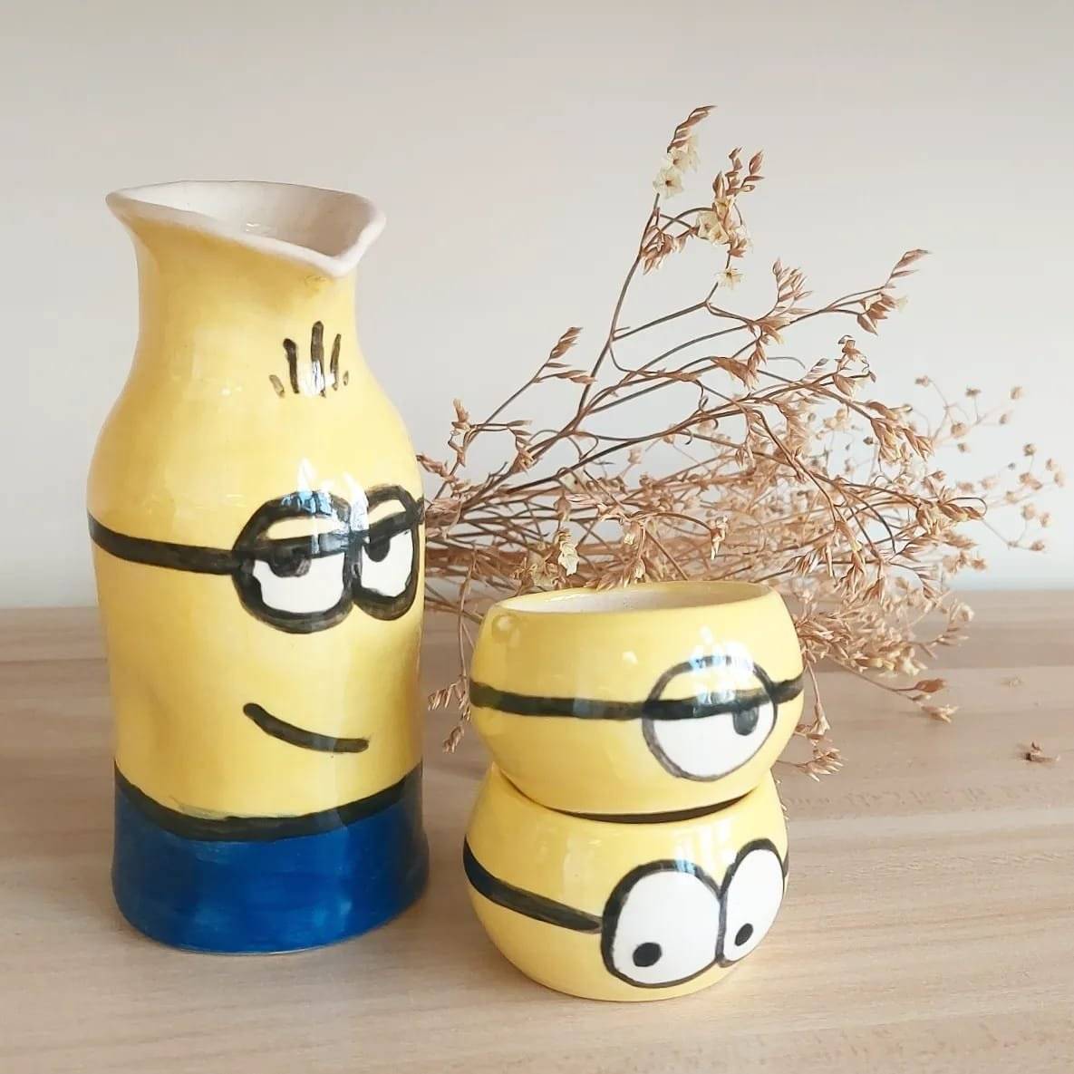 思陶藝術工作室 【手捏陶瓷工作坊】— 清酒套裝 SAKE SET 6