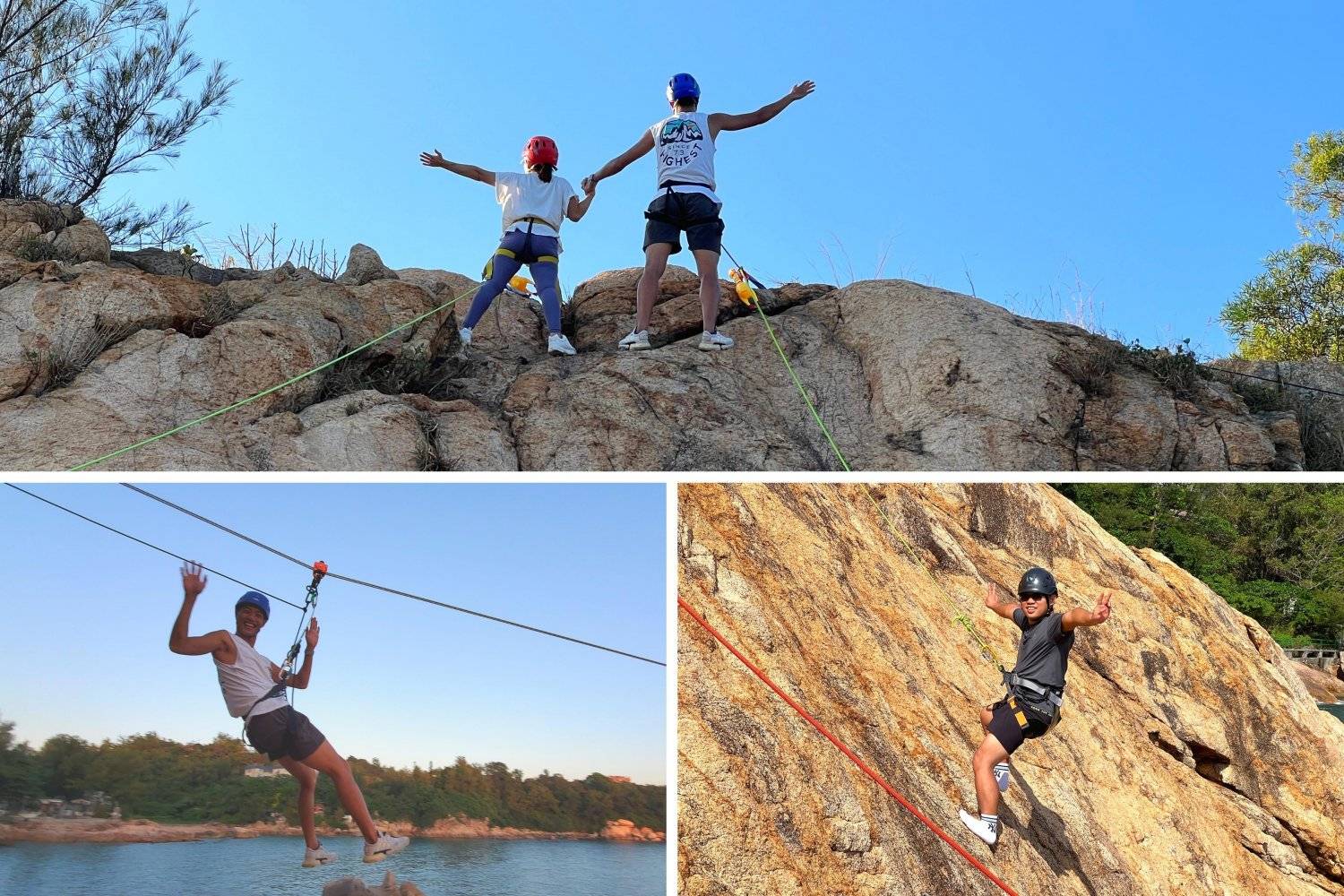 成峯歷奇 【長洲】成人沿繩下降+飛索體驗 1
