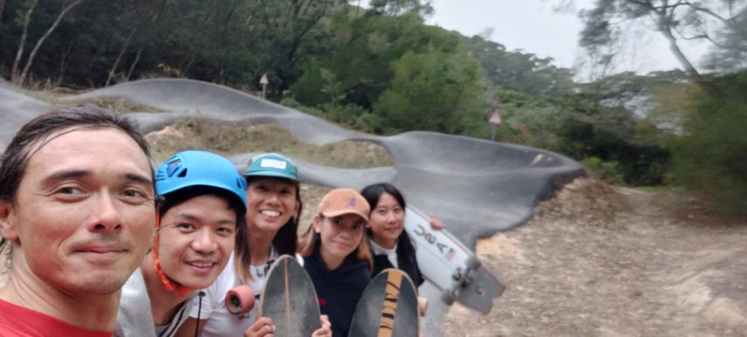 香港衝浪課堂 【梅窩】衝浪滑板Surfskate Pump Track 入門體驗 6