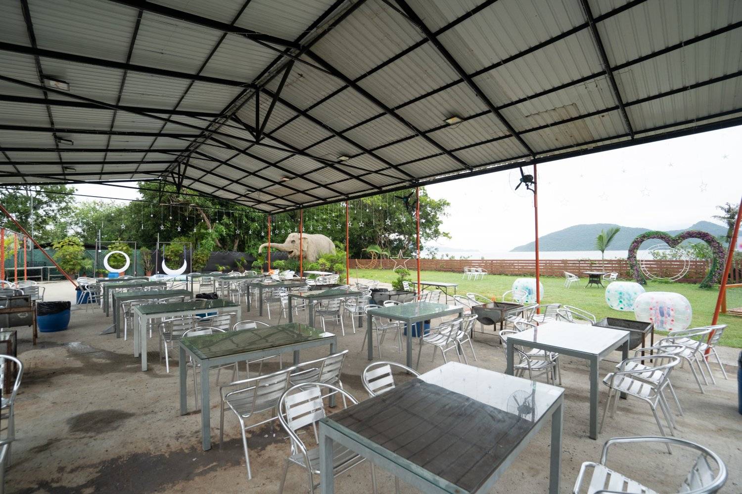 大尾篤BBQ - 鴻運燒烤煌｜任食燒烤＋水上樂園＋兒童設施 【大埔大美督】單人獨木舟/ 雙人獨木舟/ 直立板租借 (可泊車、可加4小時任食燒烤) 22