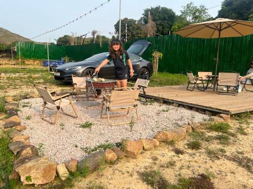 WE CAMP 元朗露營 - 15萬呎營地｜豪華露營、汽車露營、塘景露營體驗 【超大草原C-zone】【自扎營】 車邊/露營Feel/豪華版BBQ/火鍋專用區/獨享場地 3