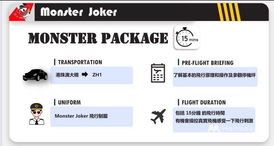 Monster Joker 【空中體驗遊】珠海飛機飛行體驗+飛行證書 21