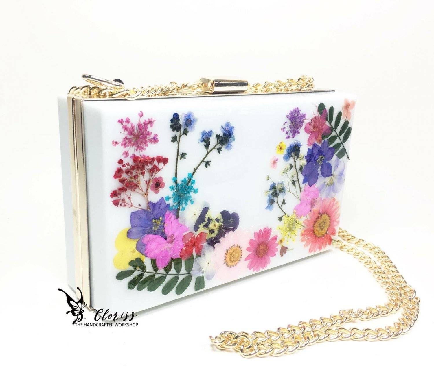 The Handcrafter Workshop 金屬工藝、皮革、押花工作坊、保鮮花 押花手作坊- 手提袋 Class D 10