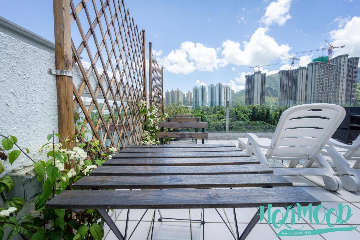 大嶼山城市綠洲民宿 東涌鄉村雙人露台房 3C 11