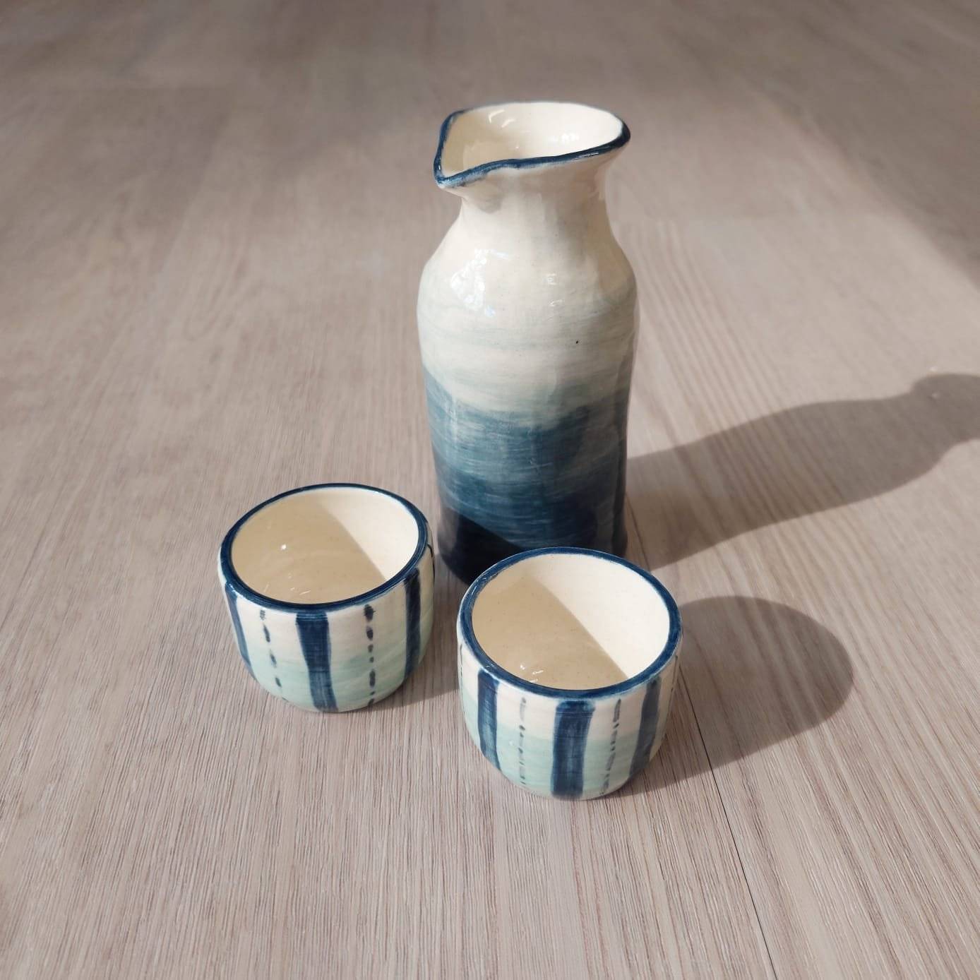 思陶藝術工作室 【手捏陶瓷工作坊】— 清酒套裝 SAKE SET 10