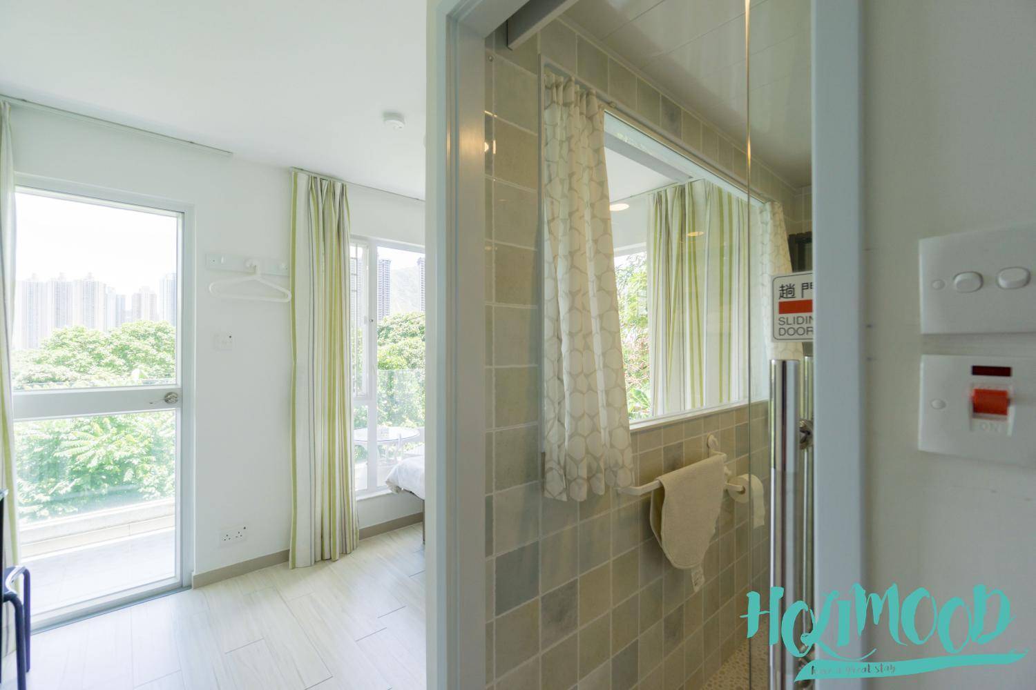 大嶼山城市綠洲民宿 東涌鄉村雙人露台房 2C 2