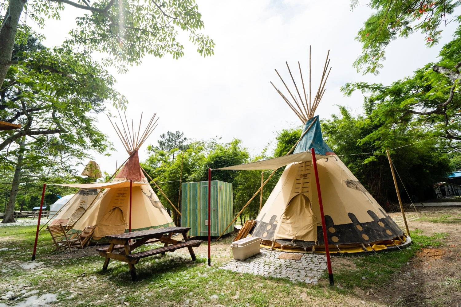 長洲西園露營歷奇園地 - 四大主題營區、豪華露營體驗、專業歷奇活動 【原住民風格】「印加」印第安營 (4人)｜長洲西園 2