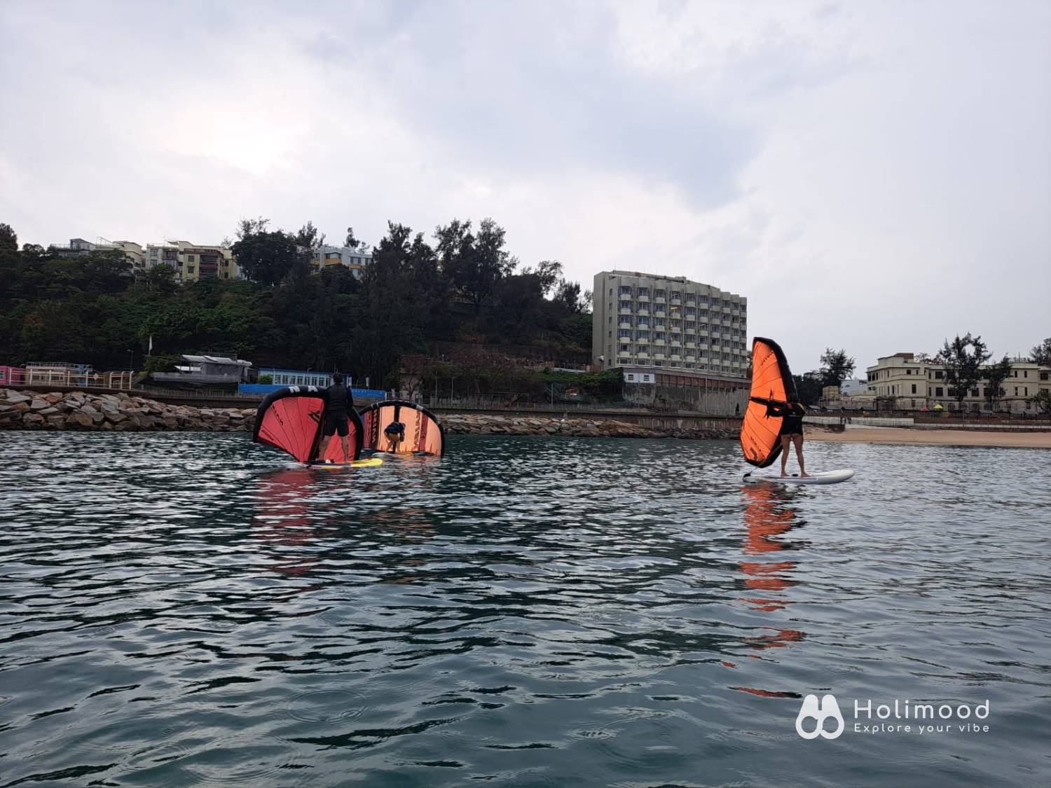 長洲J&J水上活動中心 | 長洲獨木舟租借·觀音灣水上活動 【長洲觀音灣】滑浪風翼（Wingfoil）體驗 - 連教練指導 3