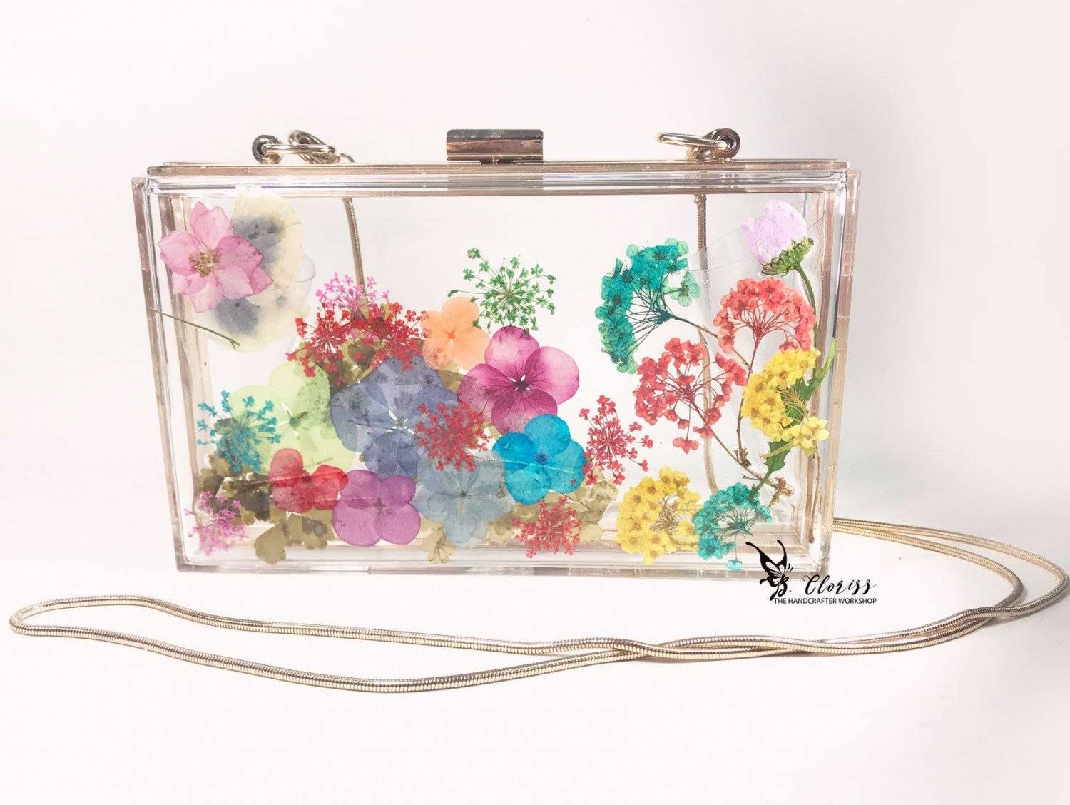 The Handcrafter Workshop 金屬工藝、皮革、押花工作坊、保鮮花 押花手作坊- 手提袋 Class D 7