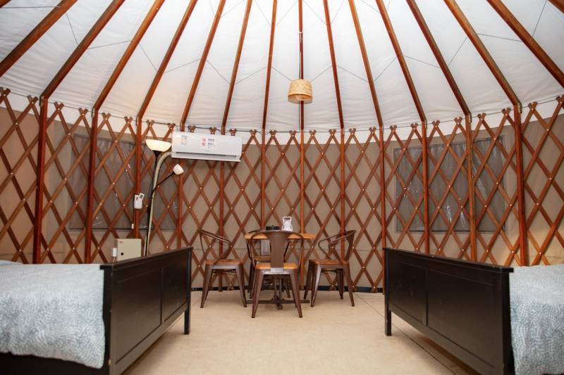 長洲西園露營歷奇園地 - 四大主題營區、豪華露營體驗、專業歷奇活動 【復古民族風】蒙古包大(冷氣4人)｜長洲西園 4