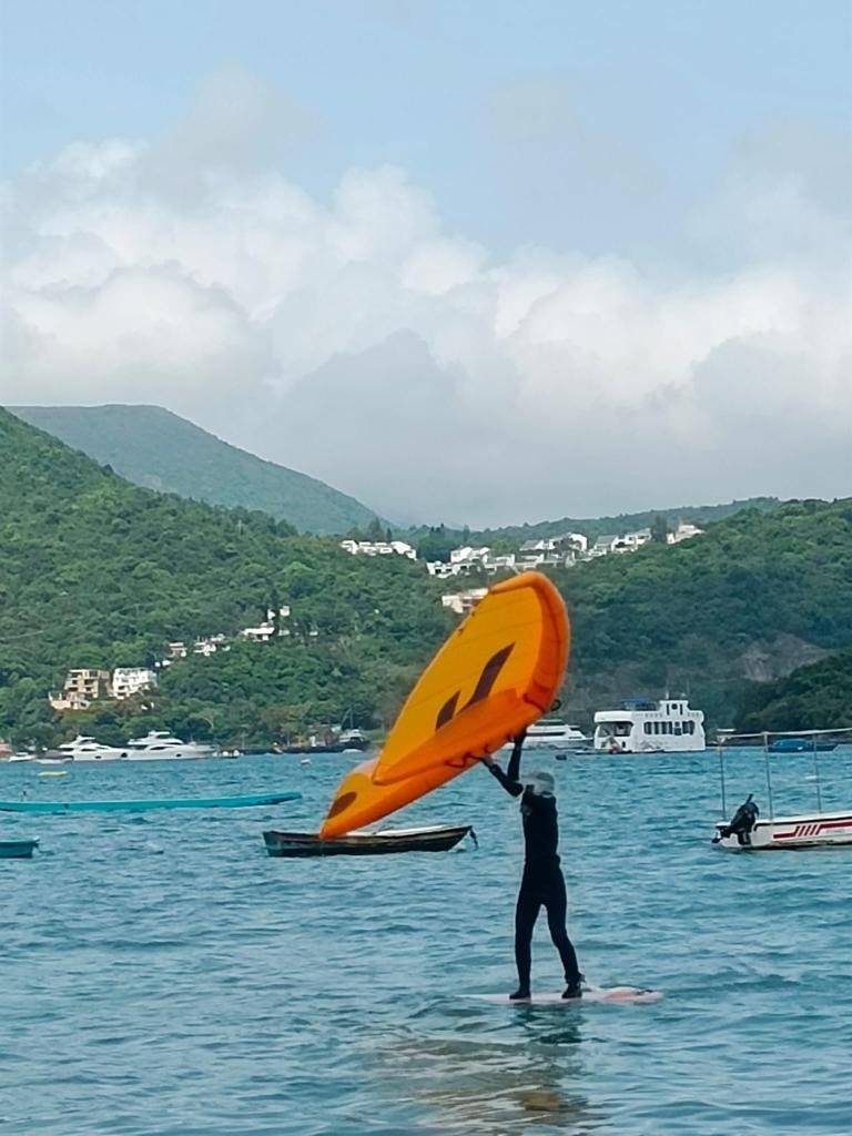 亞郭水上活動中心 【西貢大網仔】水翼滑浪 Wing Foil 2小時體驗班 (連導師指導) 4