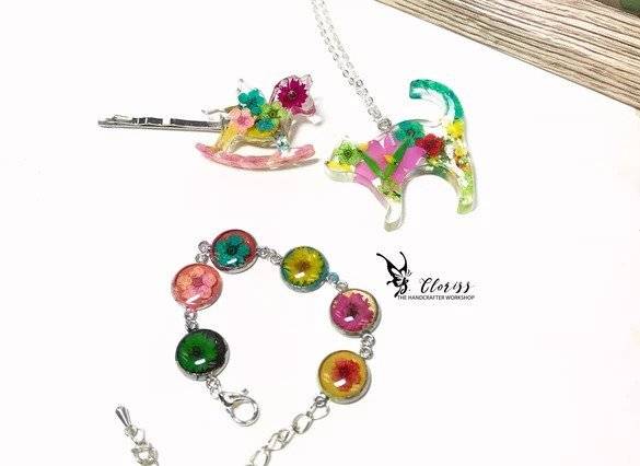 The Handcrafter Workshop 金屬工藝、皮革、押花工作坊、保鮮花 押花手作坊- 精選用品 Class B 19