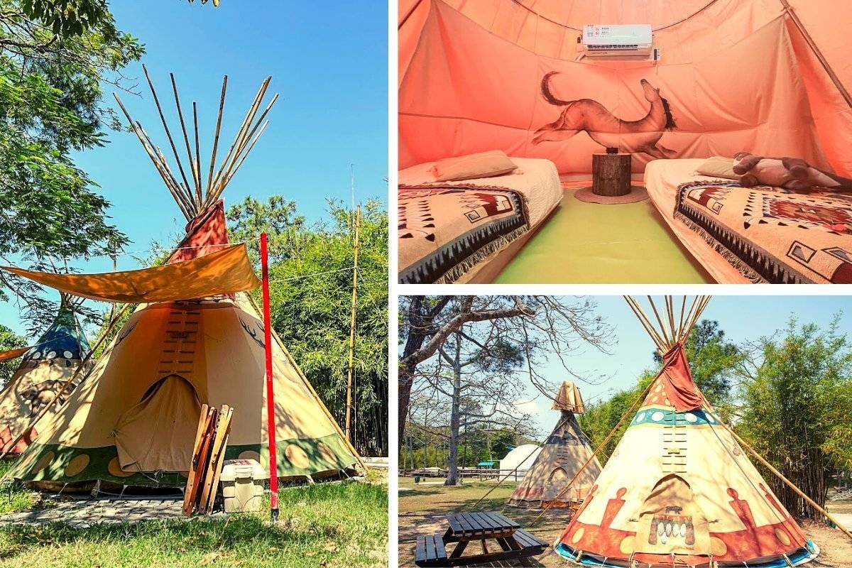 長洲西園露營歷奇園地 - 四大主題營區、豪華露營體驗、專業歷奇活動 【原住民風格】「薩帕」印第安營 (4人)｜長洲西園 1