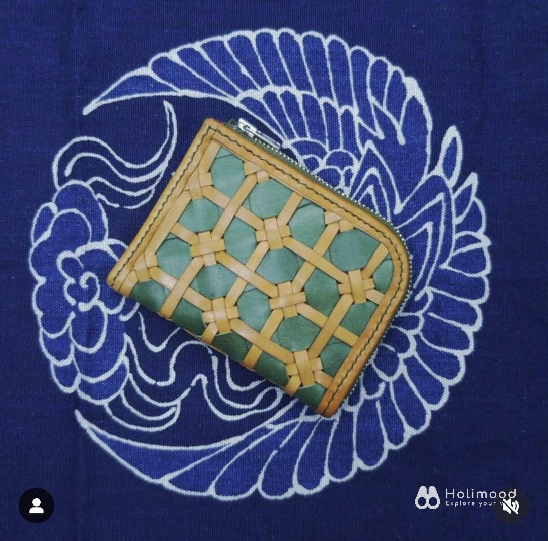The Handcrafter Workshop 金屬工藝、皮革、押花工作坊、保鮮花 編織皮革束口小包工作坊-/ 手工皮革6吋索袋/ 短銀包工作坊 9