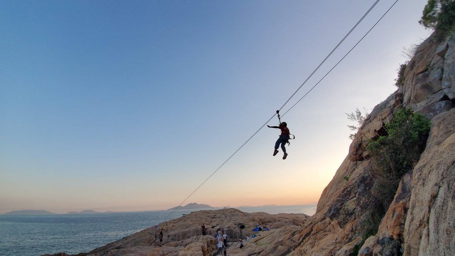 成峯歷奇 【長洲】親子沿繩下降+飛索體驗 7