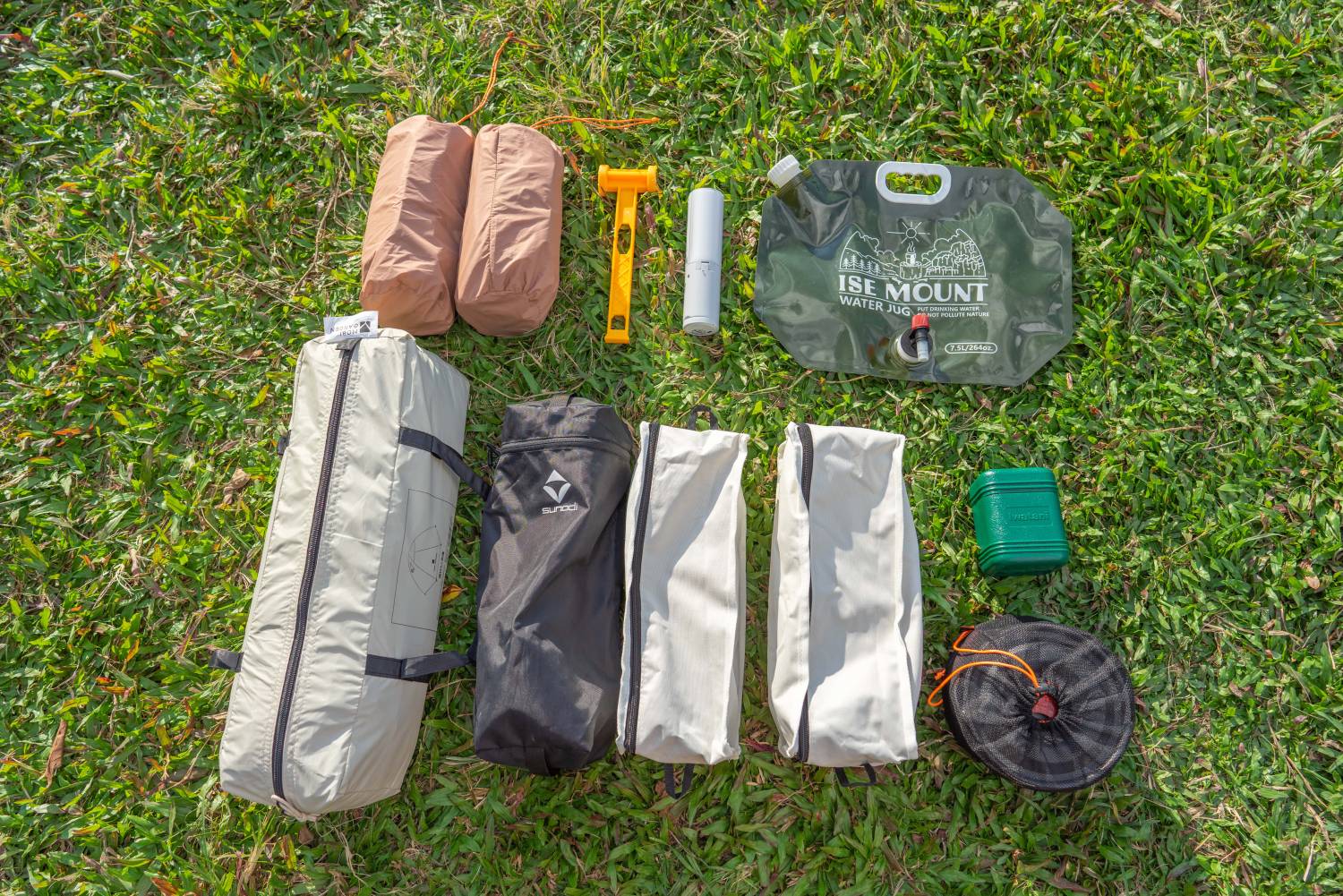 Fun Peak [露營用品租借] - 2人豪華露營套裝 - 荔枝角、西貢、直送指定地點 2