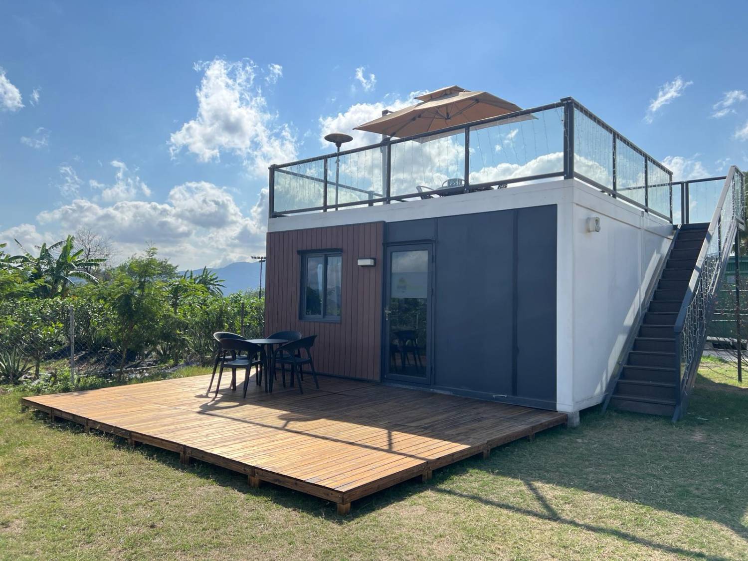 龍•Home | 大埔露營車·豪華露營屋·龍尾灘BBQ營地 【悠樂大自然】獨立天台燒烤營區連豪華大埔露營屋體驗套票 - 日營 (已免費包括燒烤爐一個) 1