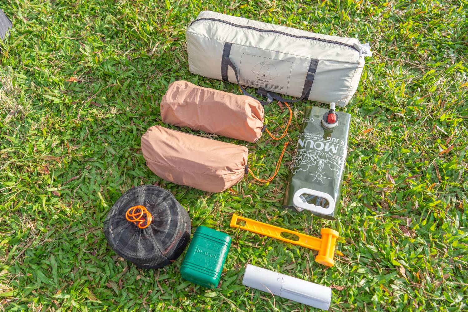 Fun Peak [露營用品租借] - 2人優惠露營套裝 - 荔枝角、西貢、直送指定地點 2