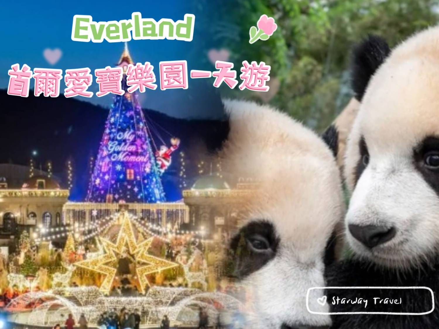 星程旅遊獨家優惠｜日本、韓國、泰國  - 活動門票/套票/一天團 (團號:EV-01)  EVERLAND 愛寶樂園 一天團 1