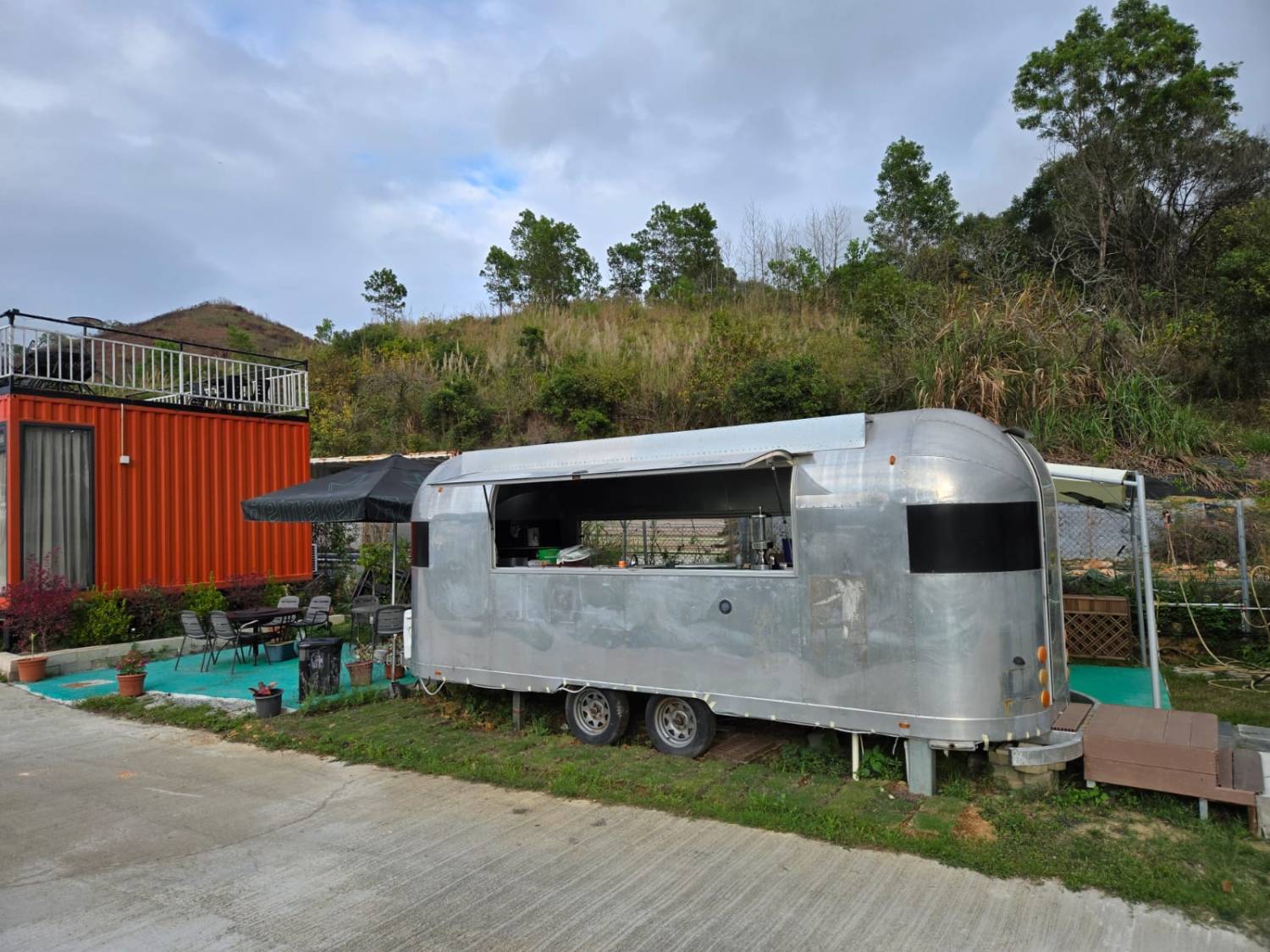 Park Nature Hillside 世外桃源 | 太空星艦露營車·蓮麻坑豪華營地 【星空酒吧車】DAY CAMPING < 包BBQ爐 > 2