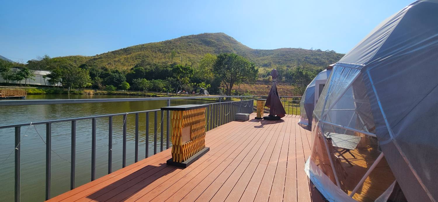 湖畔山谷 Lakeside Valley | 蓮麻坑豪華露營·帆船屋·星空營地 【蓮麻坑 Glamping】- 星空營(湖邊) 2